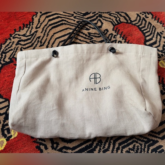 Anine Bing Large Saffron Tote - Picture 8 of 13